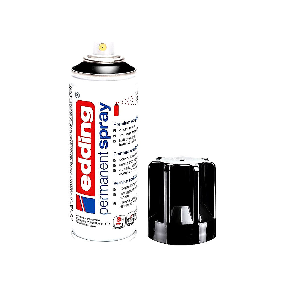 Edding 5200 Permanent Spray 200 ml, viele Oberflächen, langlebig
