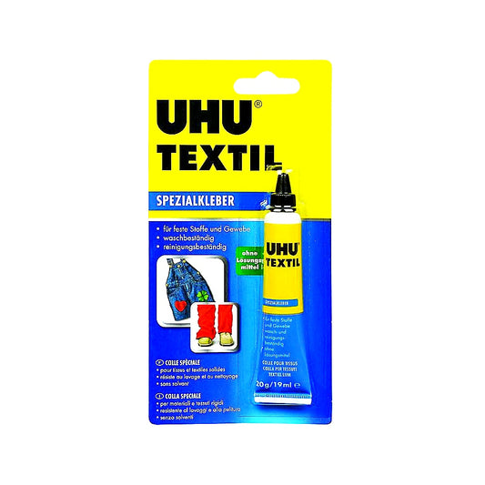 UHU Spezialkleber Textil 20g Stoffkleber für Textilien