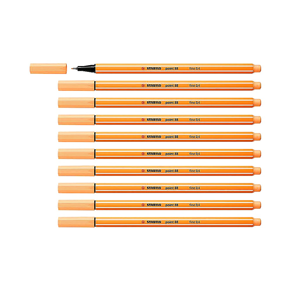 STABILO Fineliner point 88 10er Set verschiedene Farben