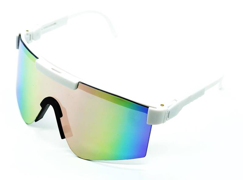 Schnelle Brille Sonnenbrille Festival Sport Verspiegelt Rave Techno C1