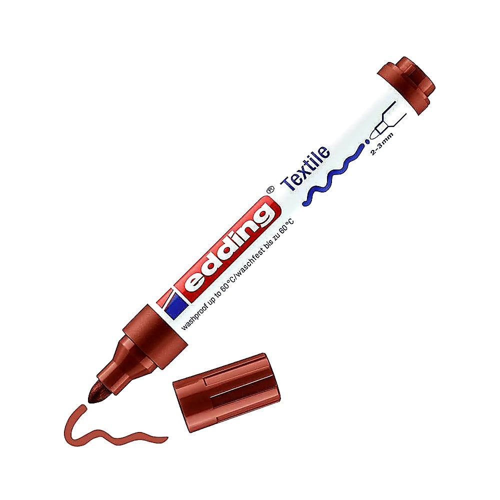 Edding 4500 Textilmarker, Stoffmarker, waschfest, Textilien bemalen