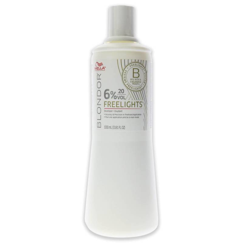 Wella Blondor Freelights Entwickler 1000ml sanfte Aufhellung Freihand Techniken