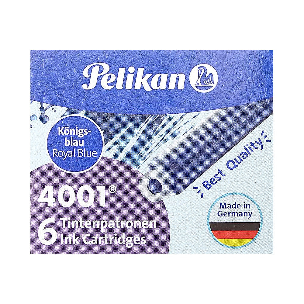 Pelikan Patronen TP/6 4001 Ersatzpatronen für Pelikan Füllhalter