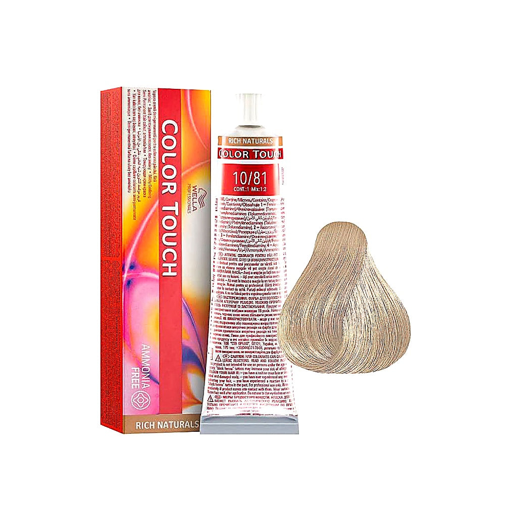 Wella Color Touch 60ml demi permanente Haartönung natürliche Farbintensität