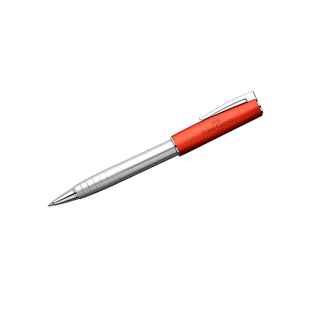 Faber Castell Tintenroller Loom Metallic B, Metall Tintenroller blau
