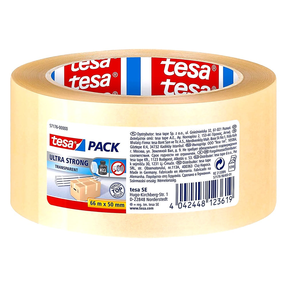 Tesa Power Perfect Gewebeband 2,75m x 38mm strapazierfähiges Klebeband Reparatur