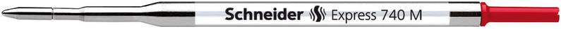 Schneider Express 740 M Kugelschreibermine rot Ersatzmine mittlere Strichstärke