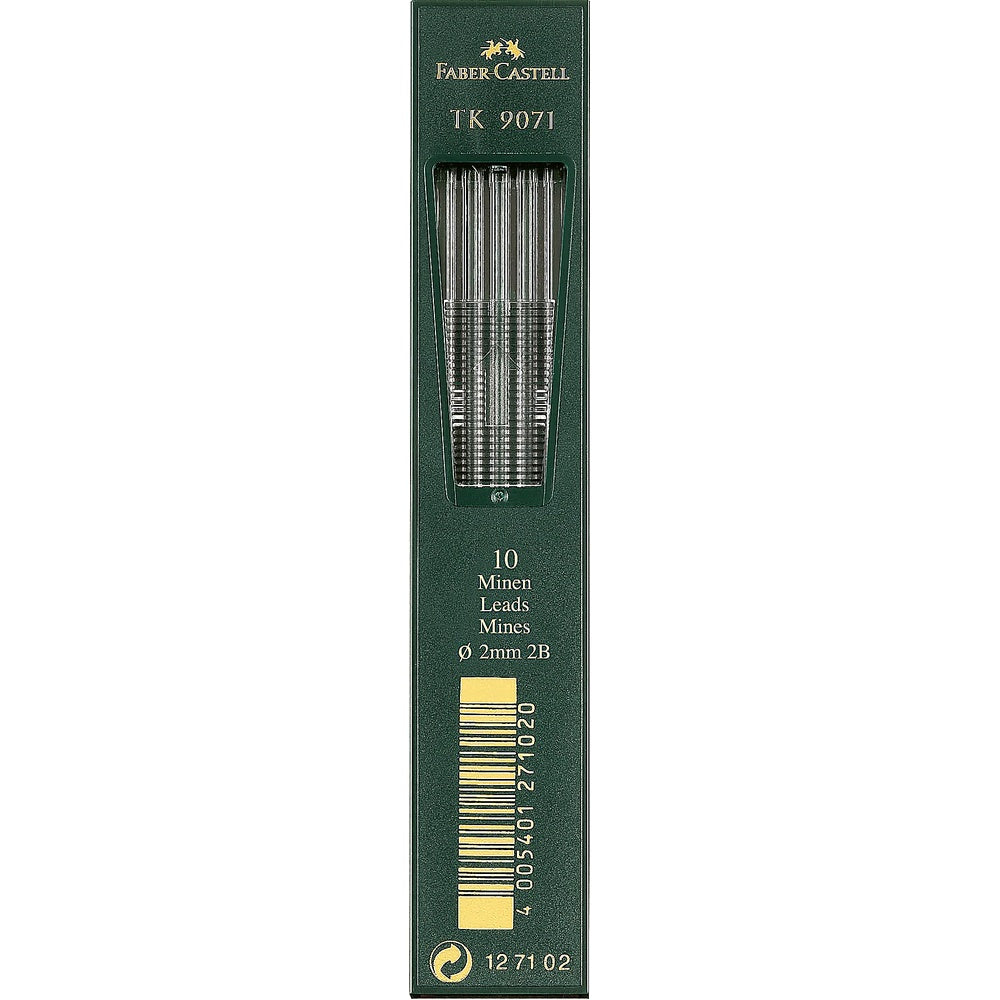 Faber Castell TK 9071 Fallminen 2mm Nachfüllminen für Fallminenstifte