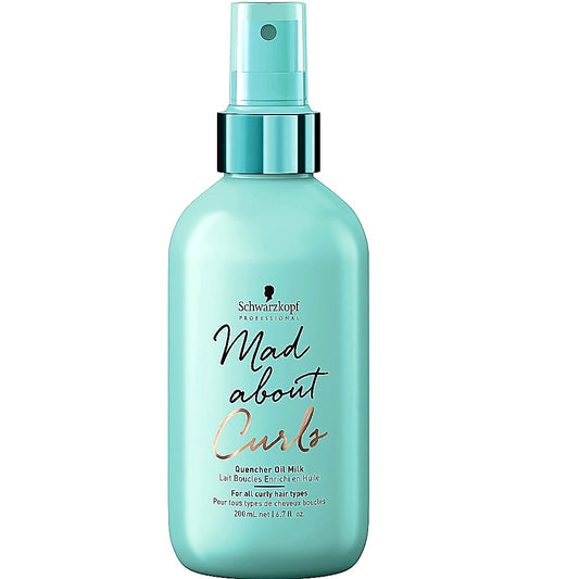 Schwarzkopf Mad About Curls Quencher Oil Milk 200ml unparfümiert Lockenpflege