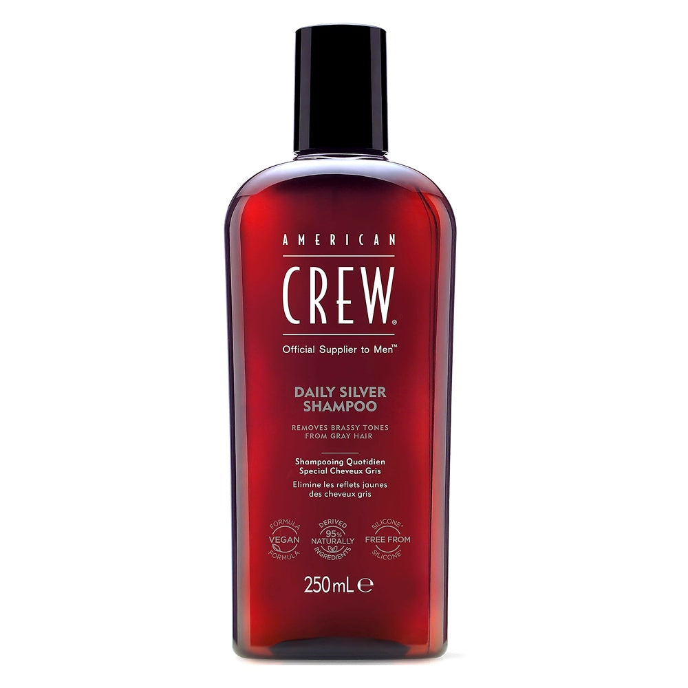 American Crew Daily Silver Shampoo 250ml, Silbershampoo Männer