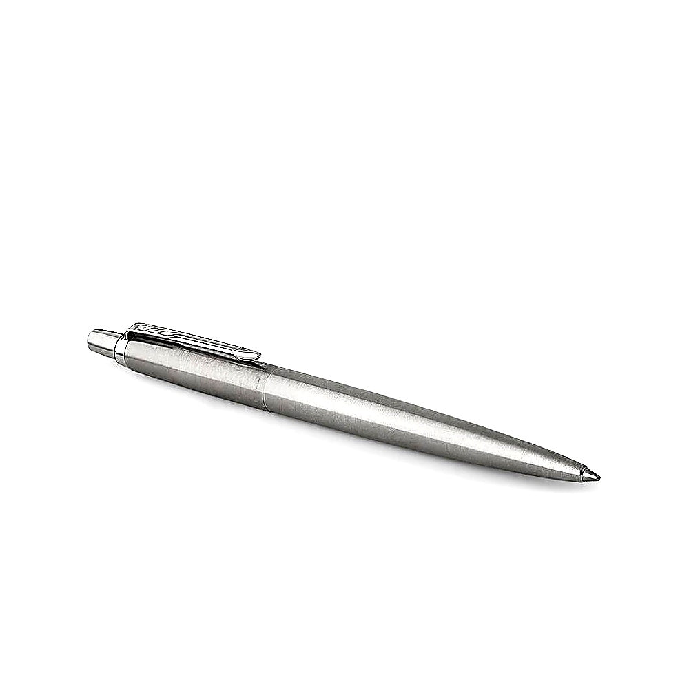 Parker Jotter Kugelschreiber Edelstahl Chrom Mittlere Spitze Blaue Tinte Geschenk