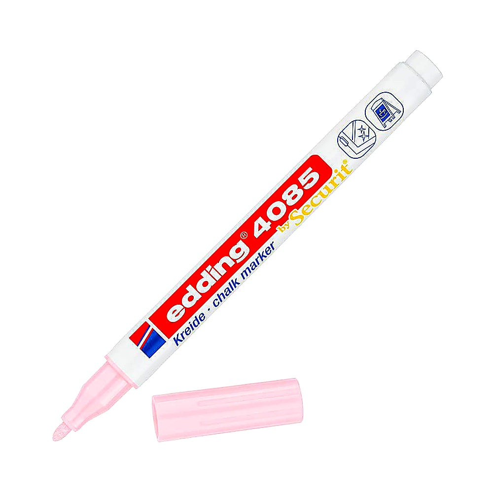 Edding 4085 Kreidemarker, Rundspitze 1–2mm, abwischbar, Fenster & Tafel