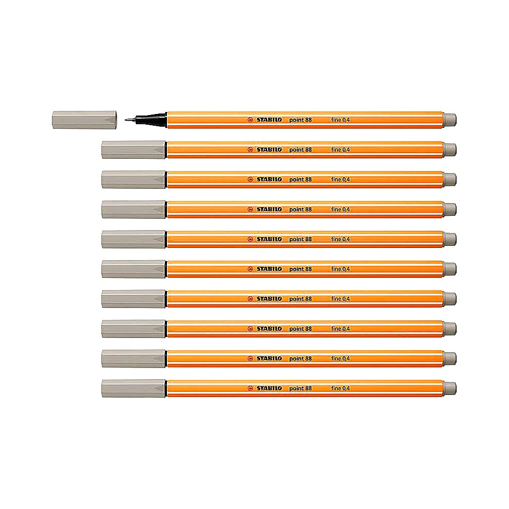 STABILO Fineliner point 88 10er Set verschiedene Farben