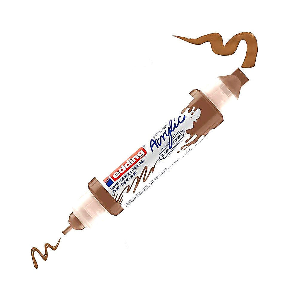Edding 5400 Acryl 3D Double Liner, Doppelspitze, wasserfest, Kreativ