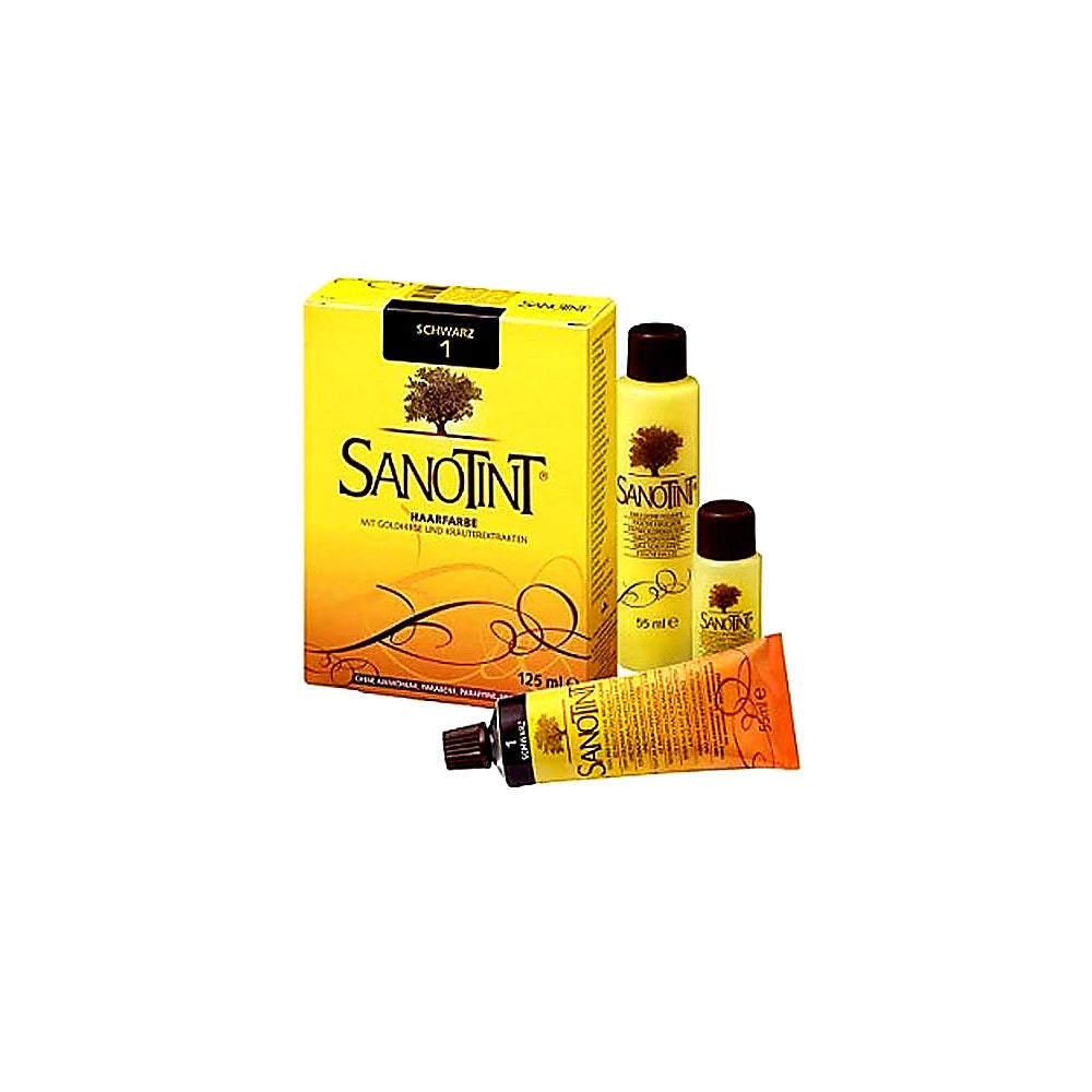 Sanotint Haarfarbe permanente Haarcoloration schonende Formel