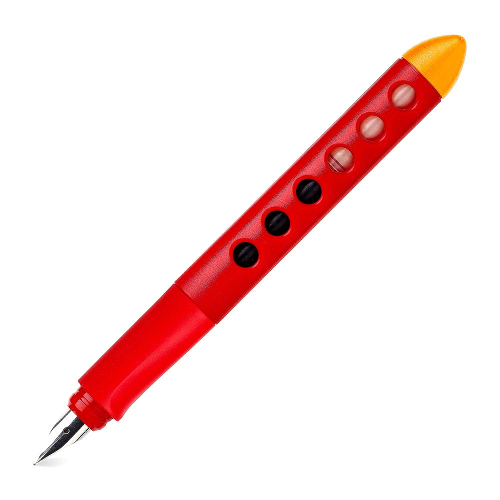 Faber Castell Scribolino Feder A Linkshänder Schulfüller für Anfänger, ergonomisch