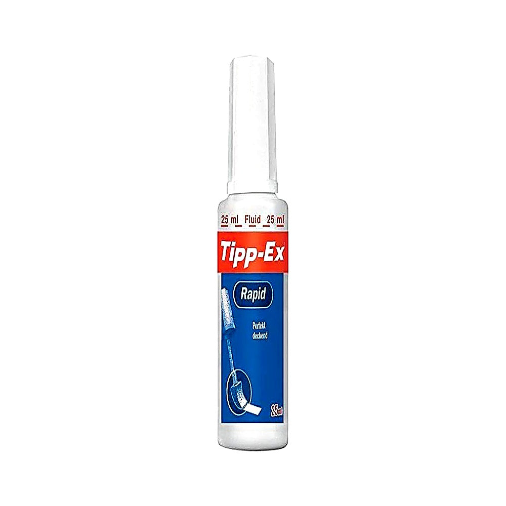 Tipp Ex Korrekturfluid Rapid 25ml weiß flüssig schnell trocknend