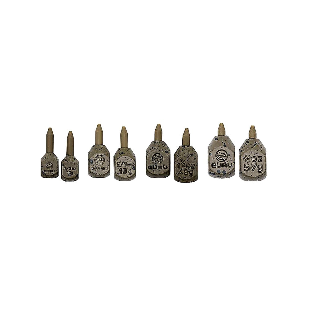 Guru Inline Leads 1.5 oz 43 gr Angelblei Karpfenangeln