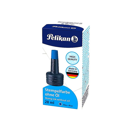 Pelikan Stempelfarbe 4K 28ml Nachfüllflasche für Stempelkissen Schule Büro