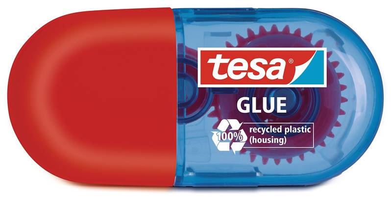 Tesa Mini Kleberoller Permanent ecoLogo 6m x 5mm Korrektur und Kleben