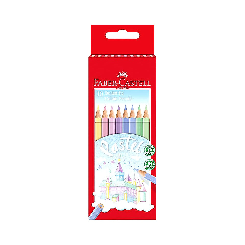 Faber Castell Buntstift Metallic Buntstifte 10er, Butnstifte Set