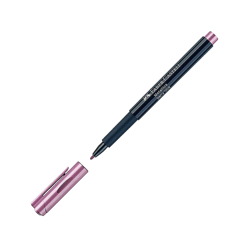 Faber Castell Metallics Marker Berry Nice lila, Dekostift