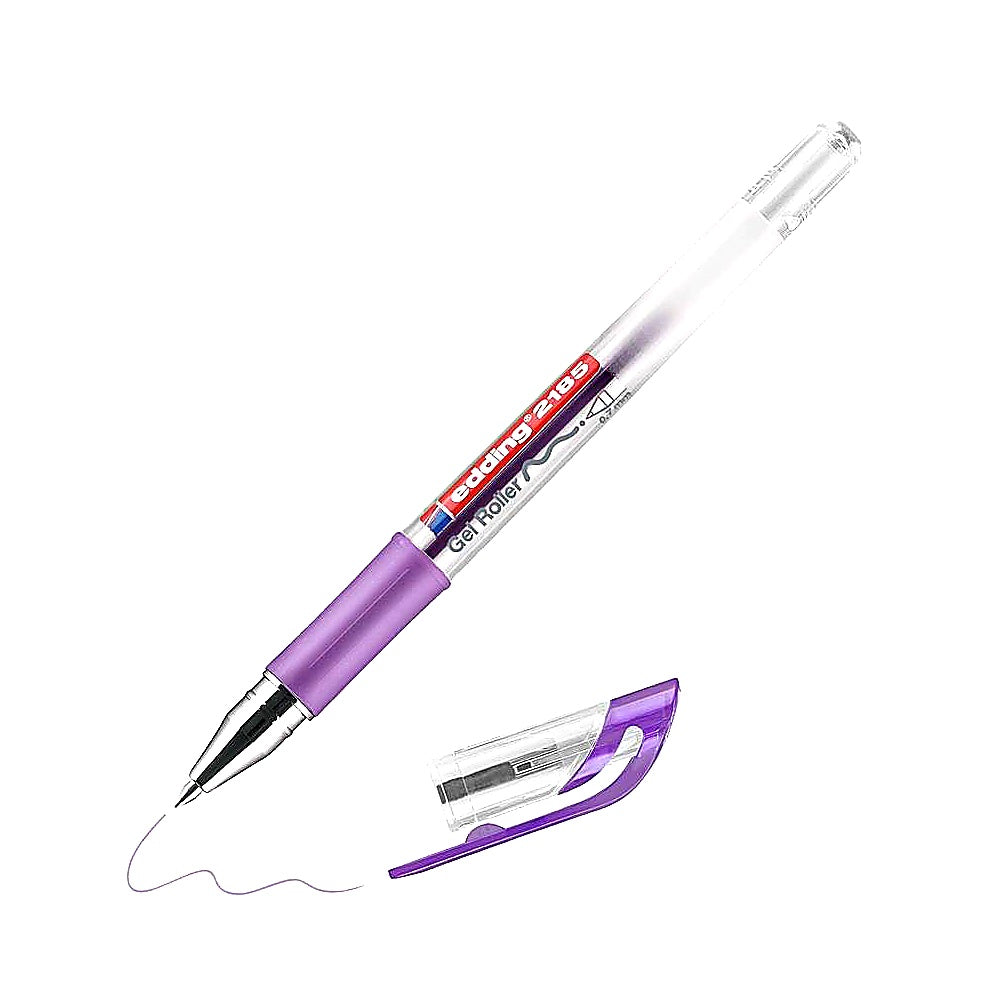 Edding 2185 Gelroller 0,7mm, weiß gold silber, Gelschreiber Bulletjournal