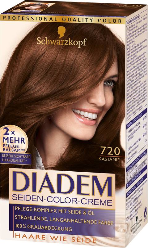 Schwarzkopf Diadem Coloration Stufe 3 142ml dauerhafte Haarfarbe