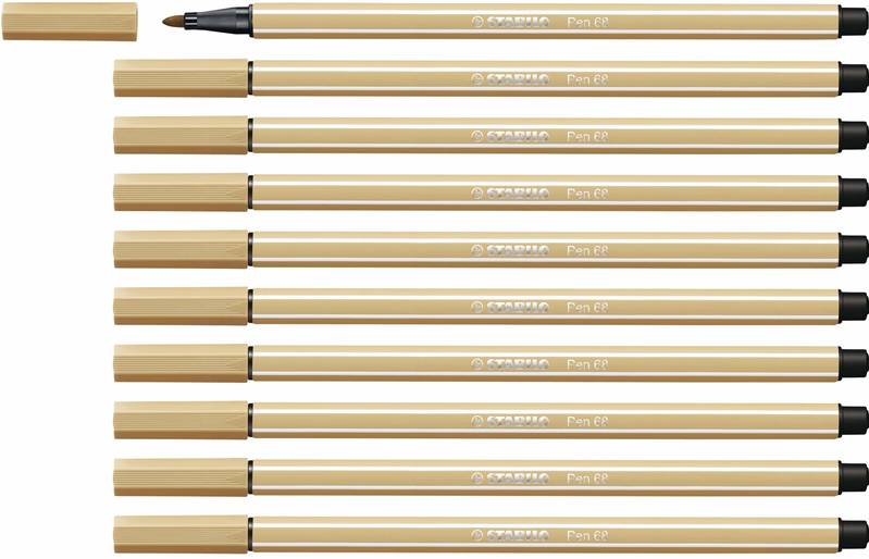 STABILO Filzstift Pen 68 10er Set verschiedene Farben