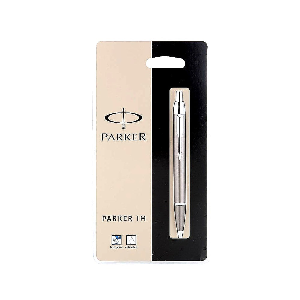 Parker IM Kugelschreiber Gun Metal C.C. Strichstärke M Schreibfarbe Schwarz