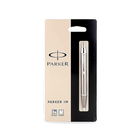 Parker IM Kugelschreiber Gun Metal C.C. Strichstärke M Schreibfarbe Schwarz