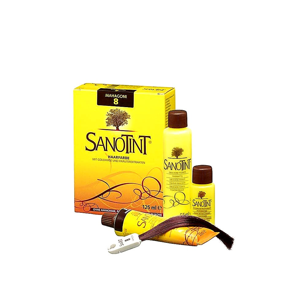Sanotint Haarfarbe permanente Haarcoloration schonende Formel