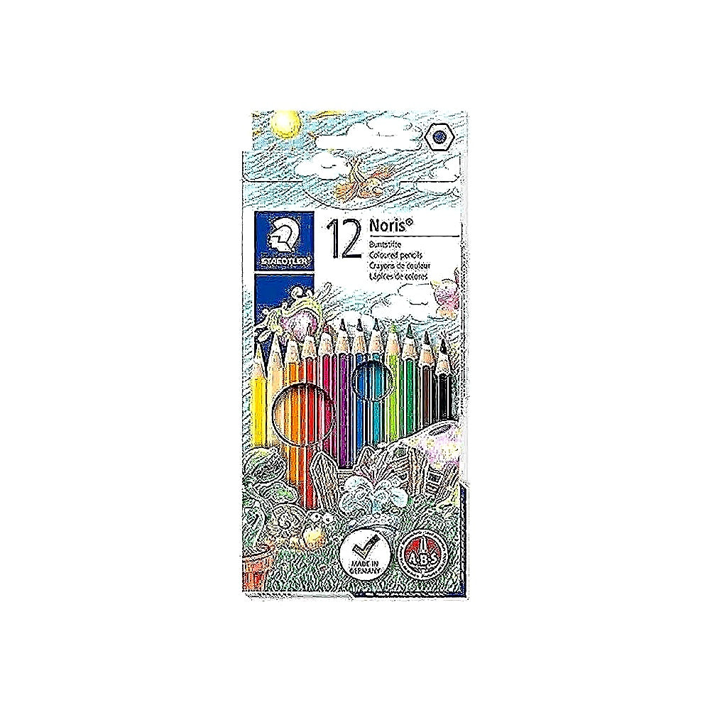 Staedtler Noris Club Buntstifte 12er Set Farbstifte Schule