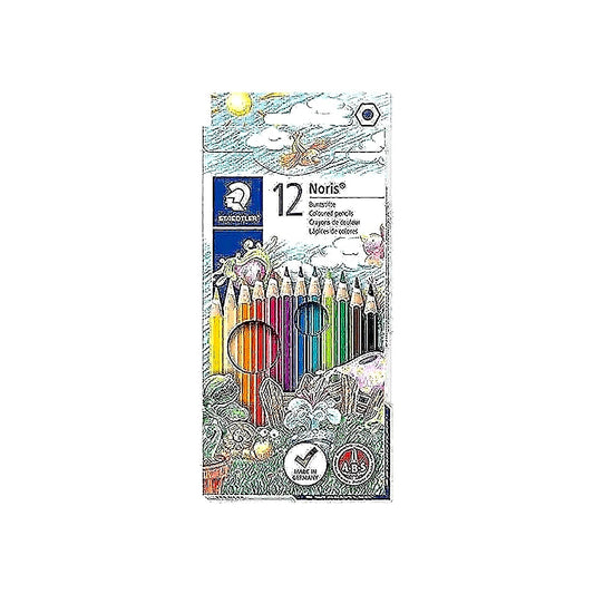 Staedtler Noris Club Buntstifte 12er Set Farbstifte Schule