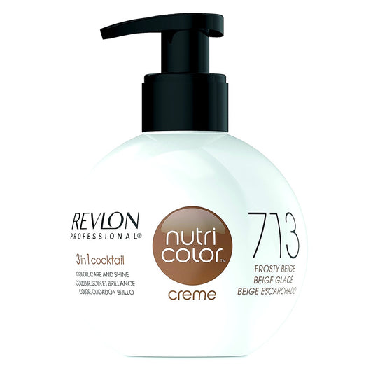 Revlon Nutri Color Creme 713 Kühles Beige 270ml Farbkur strahlendes Blond
