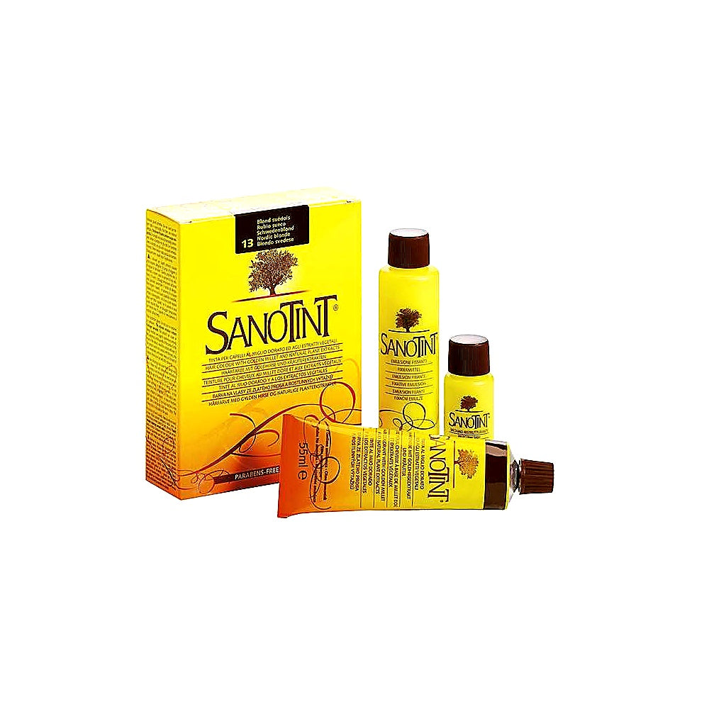 Sanotint Haarfarbe permanente Haarcoloration schonende Formel