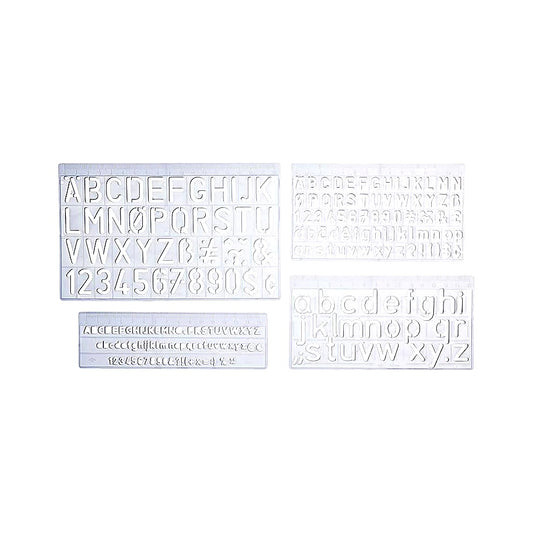 Wedo 7012 Schablonen Set Zeichenhilfe Schule Büro