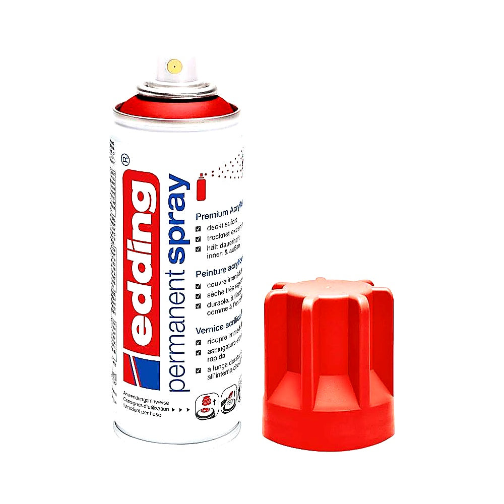 Edding 5200 Permanent Spray 200 ml, viele Oberflächen, langlebig