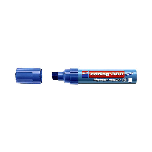 Edding 388 Flipchart-Marker, Keilspitze 4–12mm, farbintensiv, trocknet nicht aus