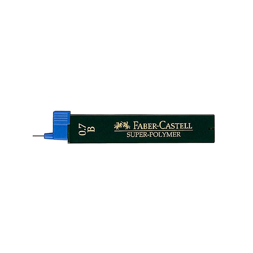 Faber Castell Druckbleistift-Minen Super-Polymer 9067 S-B, Nachfüllmine