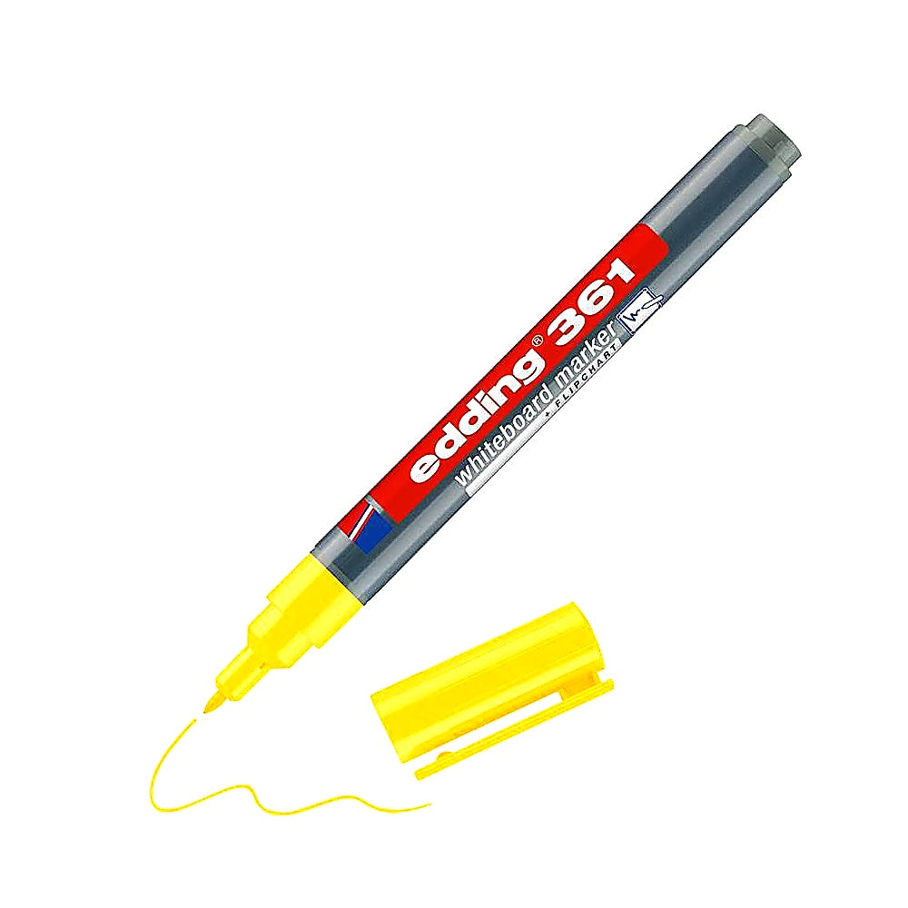 Edding 361 Whiteboardmarker, Rundspitze 1mm, abwischbar, nachfüllbar