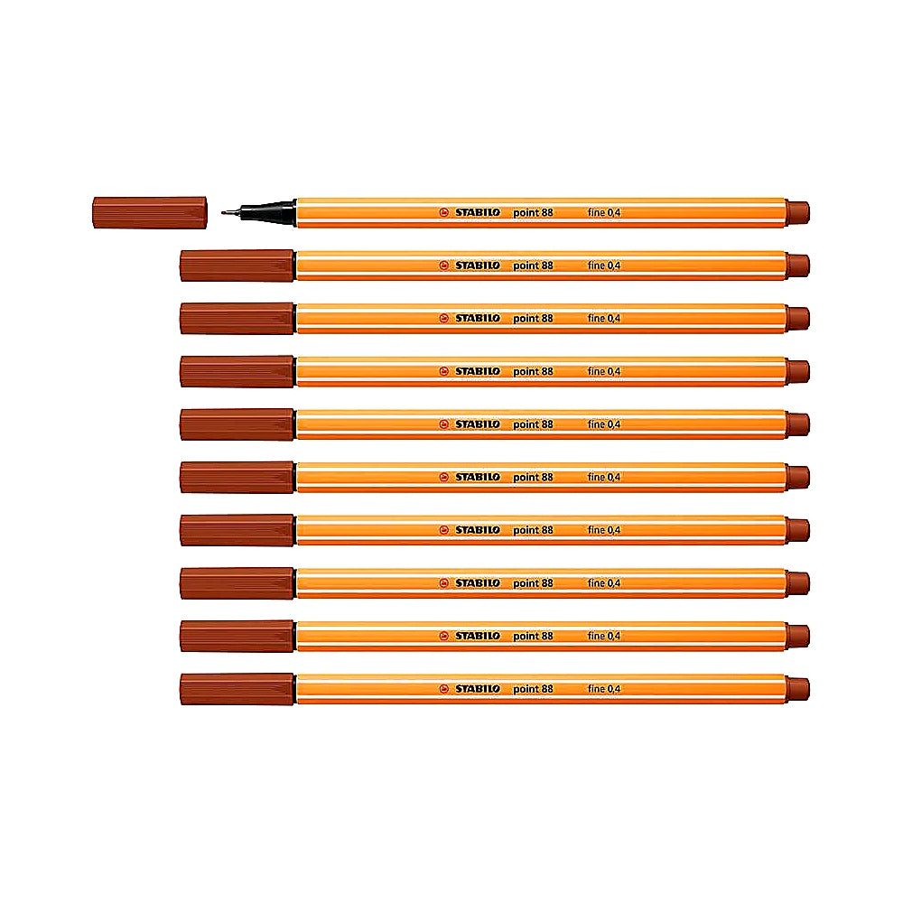 STABILO Fineliner point 88 10er Set verschiedene Farben