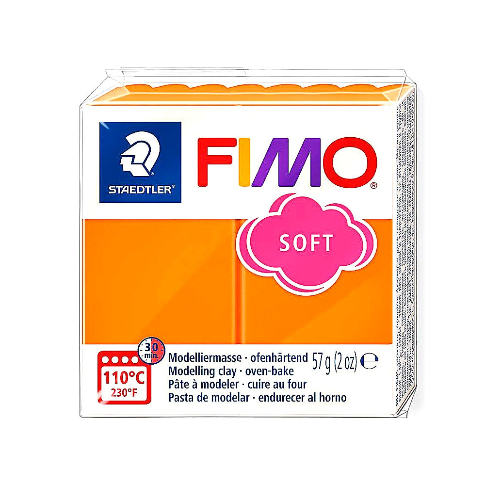 Staedtler Fimo Soft 57g Modelliermasse weich vielseitig Formbar Basteln