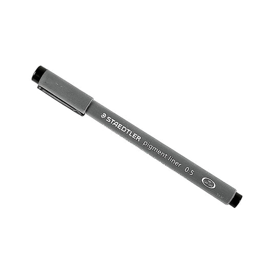 Staedtler Pigment Liner 0.5mm schwarz feiner Fineliner Zeichnen