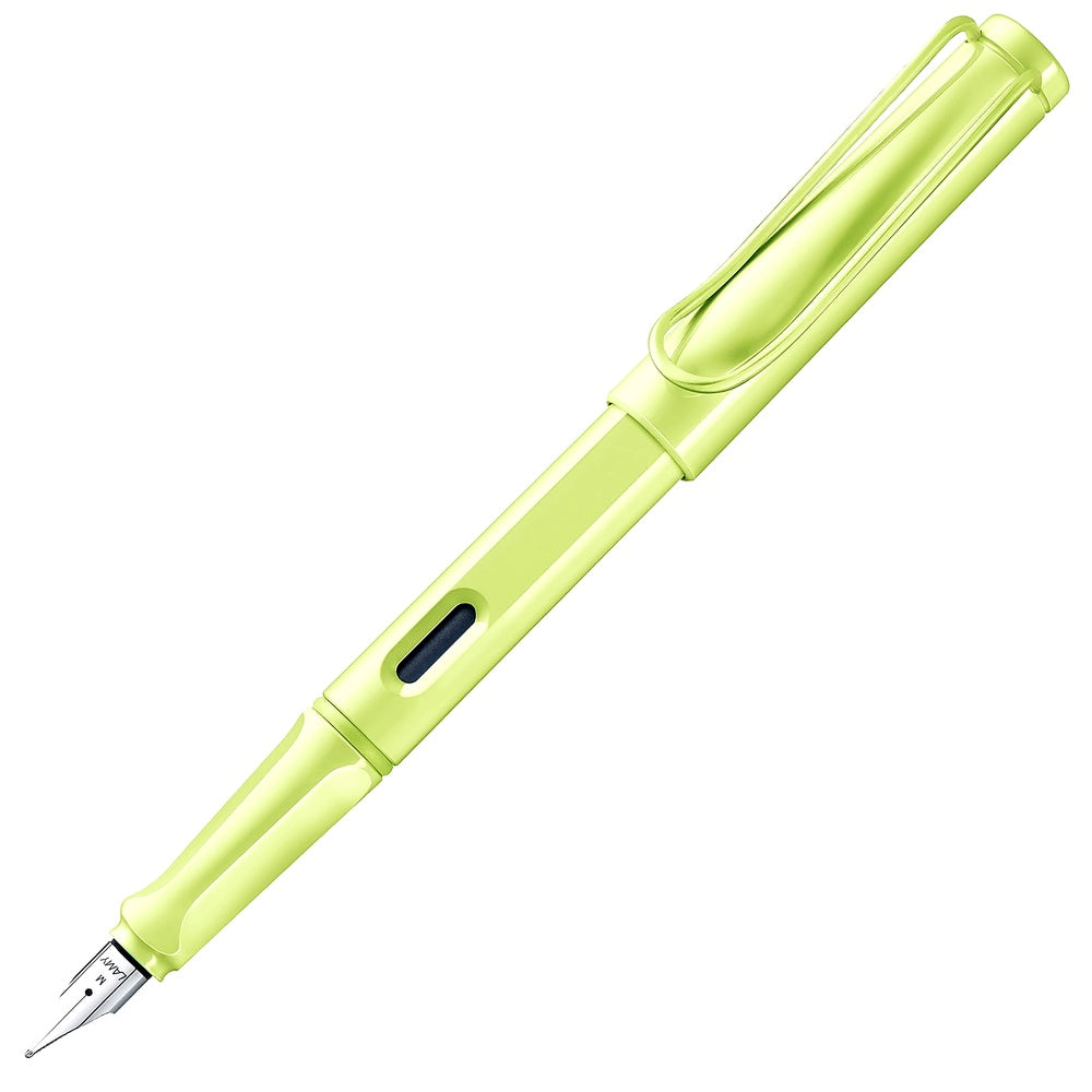 LAMY Safari Füller Feder M Füllhalter Klassiker für Schule und Alltag mit ergonomischer Griffzone