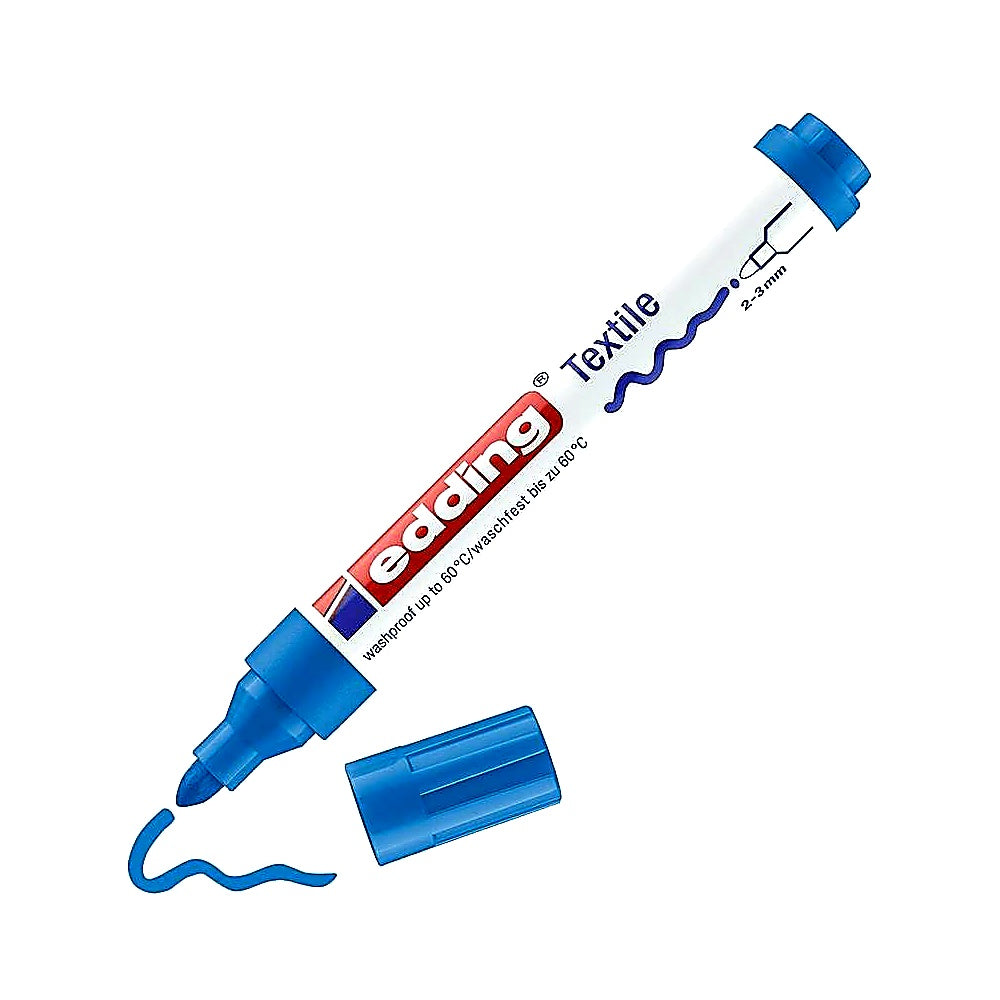 Edding 4500 Textilmarker, Stoffmarker, waschfest, Textilien bemalen
