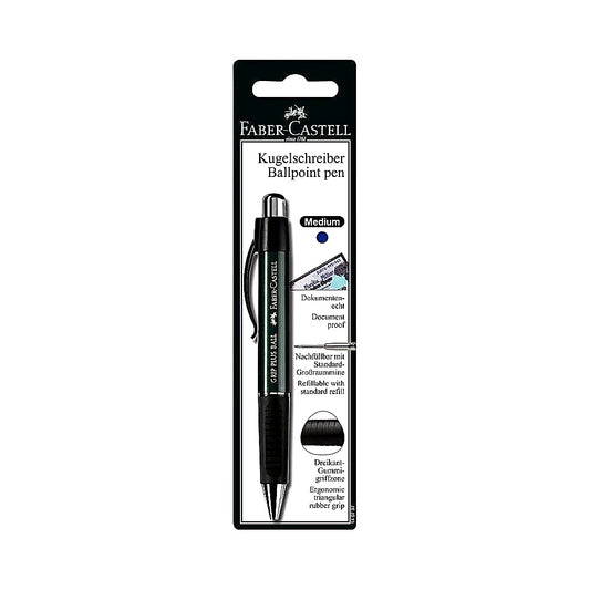 Faber Castell Grip Plus Ball Kugelschreiber M sortiert, Klickkuli