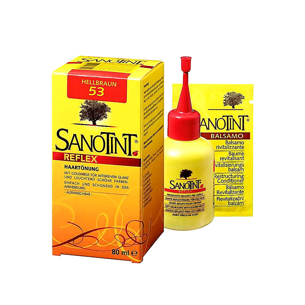 Sanotint Reflex Tönung natürliche Haarfarbe sanfte Pflege