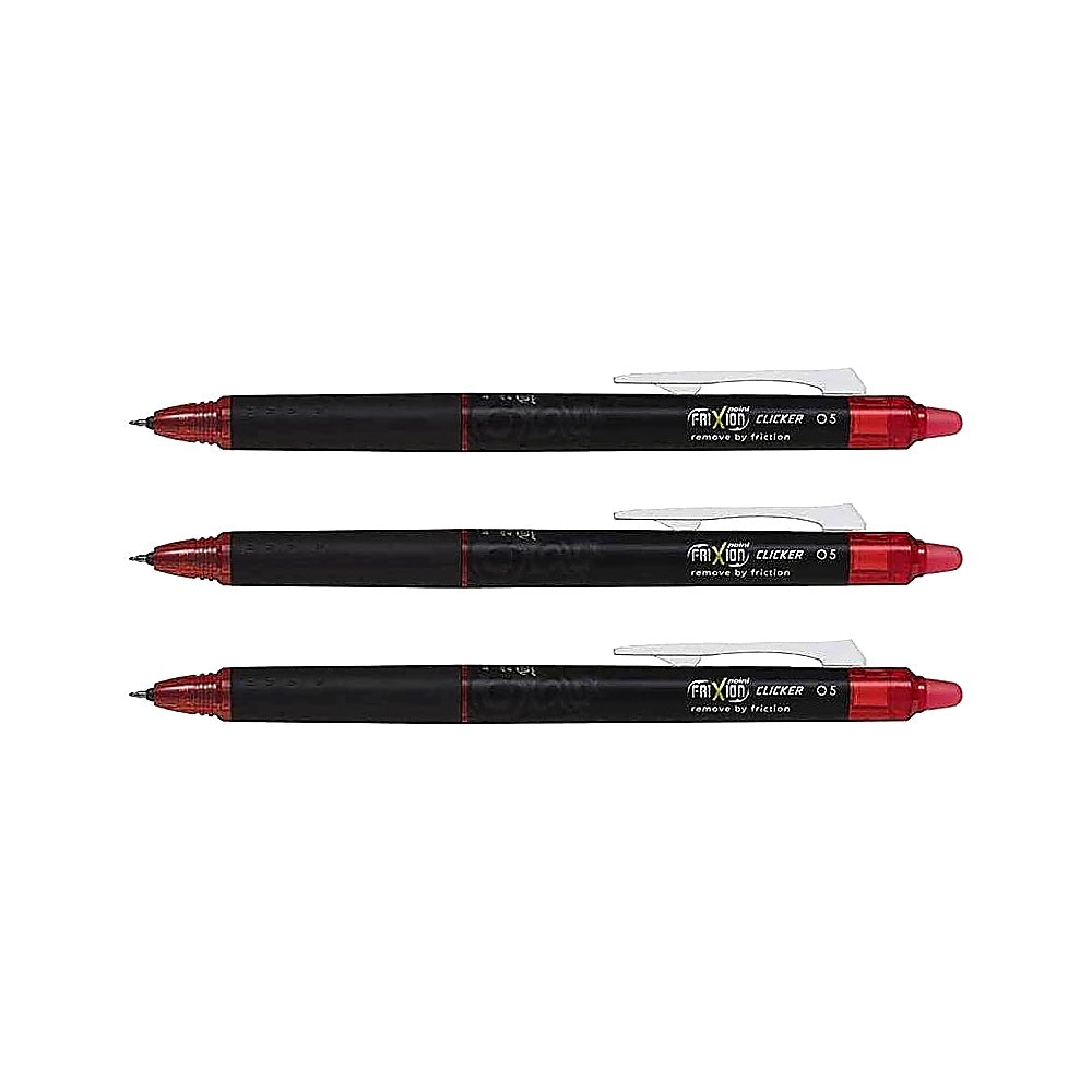Pilot Frixion Point Clicker 0.5mm radierbar feine Spitze Schule Büro Schreiben
