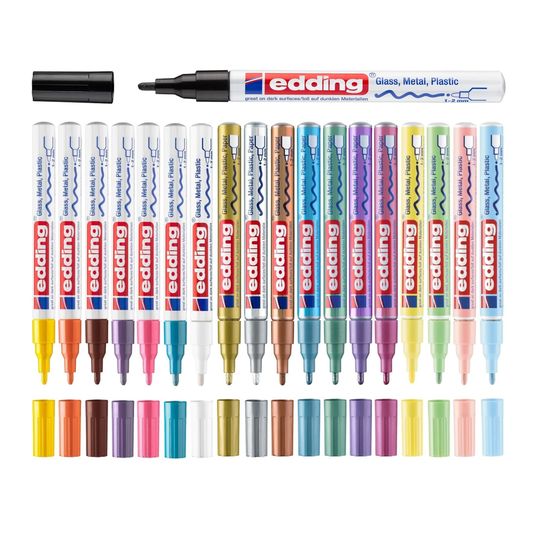 Edding 751 CR Paintmarker deckend, kreative Anwendungen